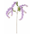 Lavender Wisteria Stem 43 Inch Artificial Hanging Flowers | Purple Silk Wisteria Spray | Wedding Decor | Floral Vine