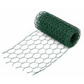 Green Chicken Wire Roll 4 Inch x 9.5 Foot Floral Wire for Wreath Making Wedding Flowers Christmas Garland DIY Crafts Garden Decor