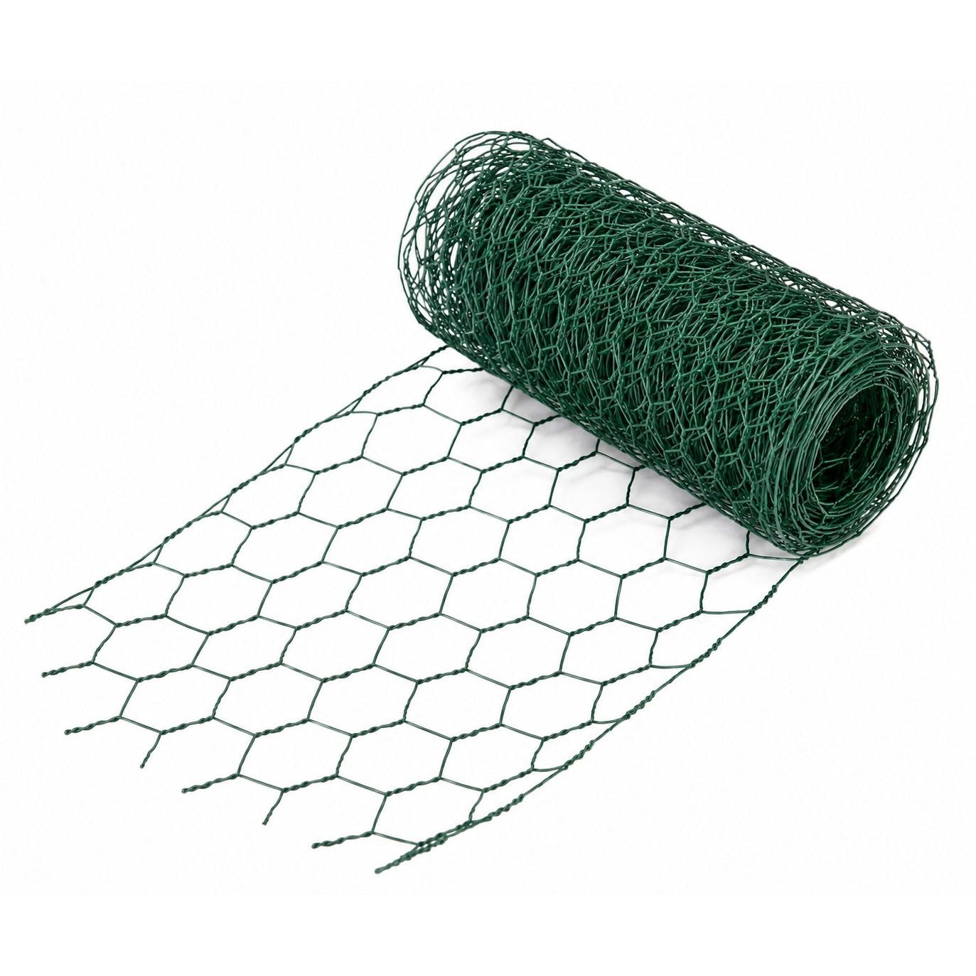 Green Chicken Wire Roll 4 Inch x 9.5 Foot Floral Wire for Wreath Making Wedding Flowers Christmas Garland DIY Crafts Garden Decor