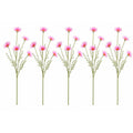 Blush Pink Faux Daisy Stems Set of 5 | 20 Inch Artificial Wildflowers Cottagecore Farmhouse Floral Decor