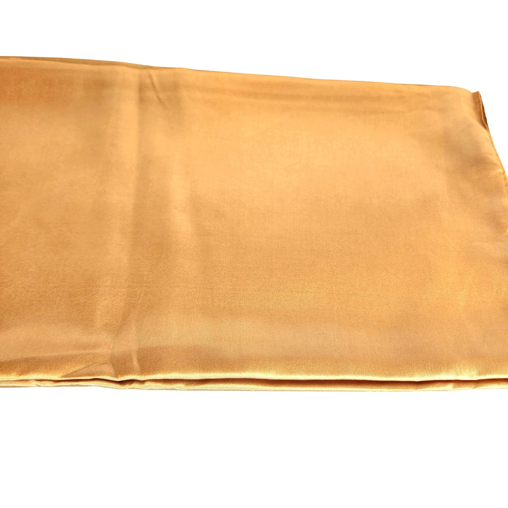 Gold Wild Rag Large Scarf 23x23" Satin Western Accessory Cowgirl or Cowboy