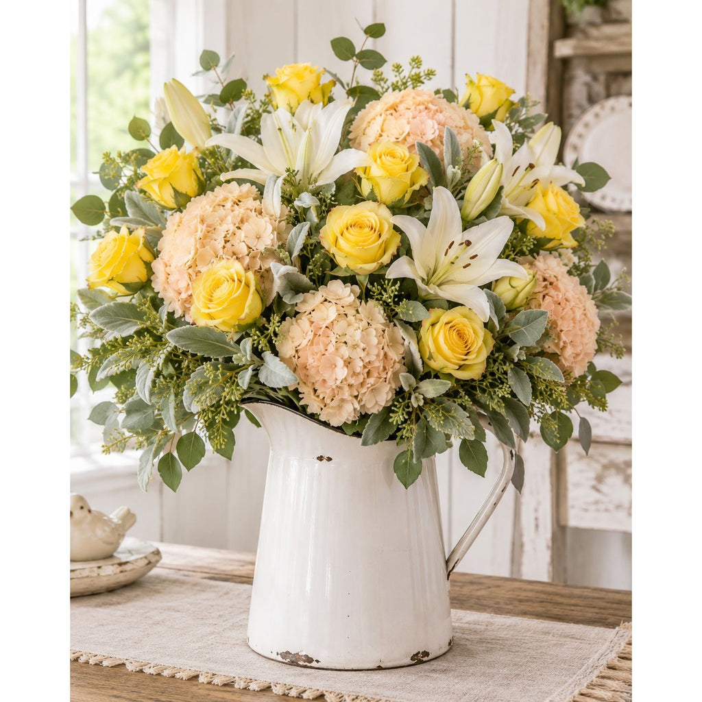 Yellow Artificial Roses 12 Stems Faux Silk Rose Bouquet Small Roses Wedding Flowers Floral Supplies