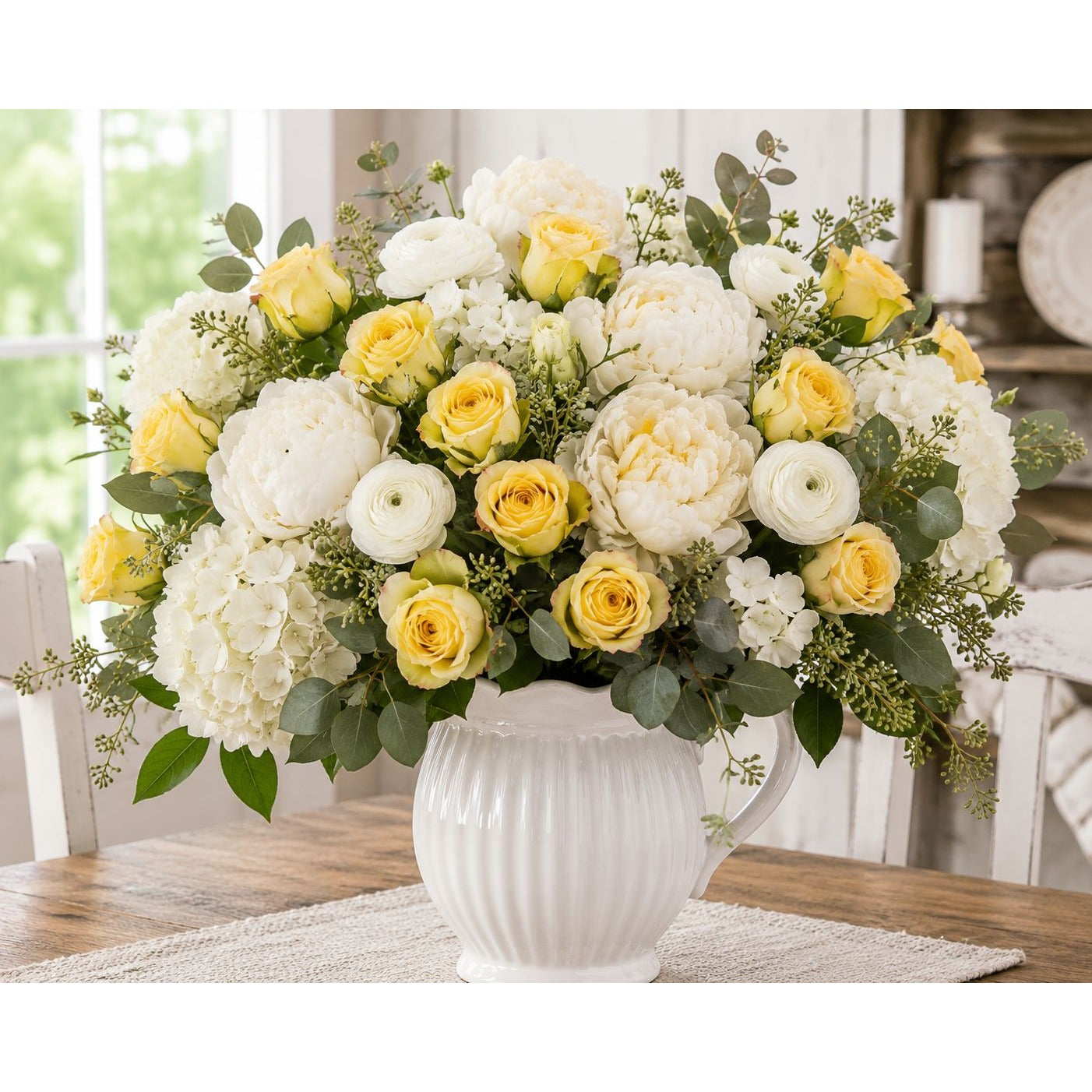 Yellow Artificial Roses 12 Stems Faux Silk Rose Bouquet Small Roses Wedding Flowers Floral Supplies