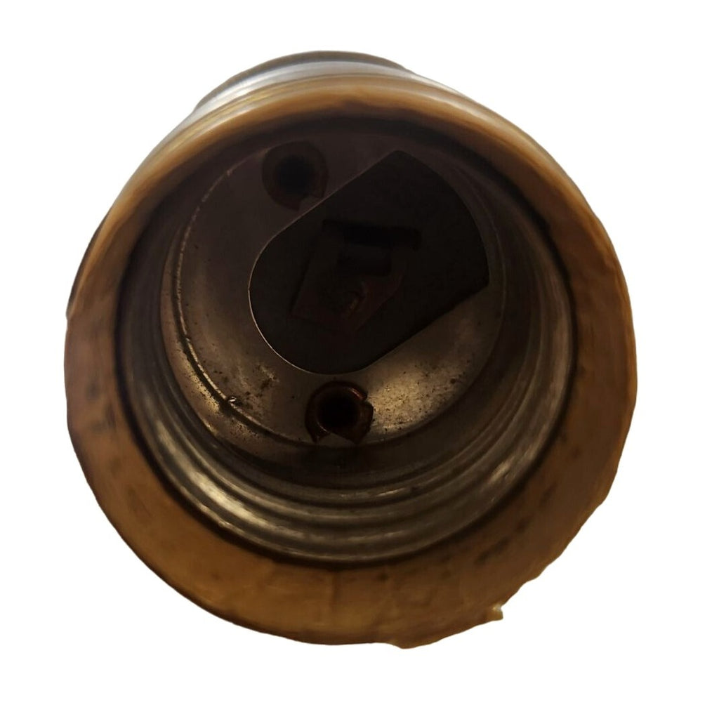 Wales Pottery Japan Figural Boudoir Lamp Victorian Style Lady Gentleman Porcelain 11.5 Inch