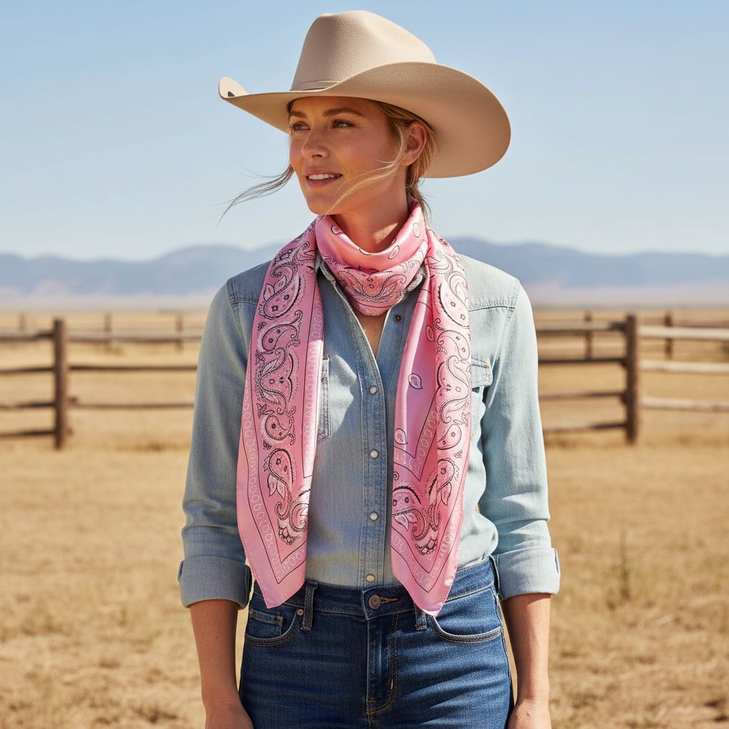 Ranch neck-scarf style image