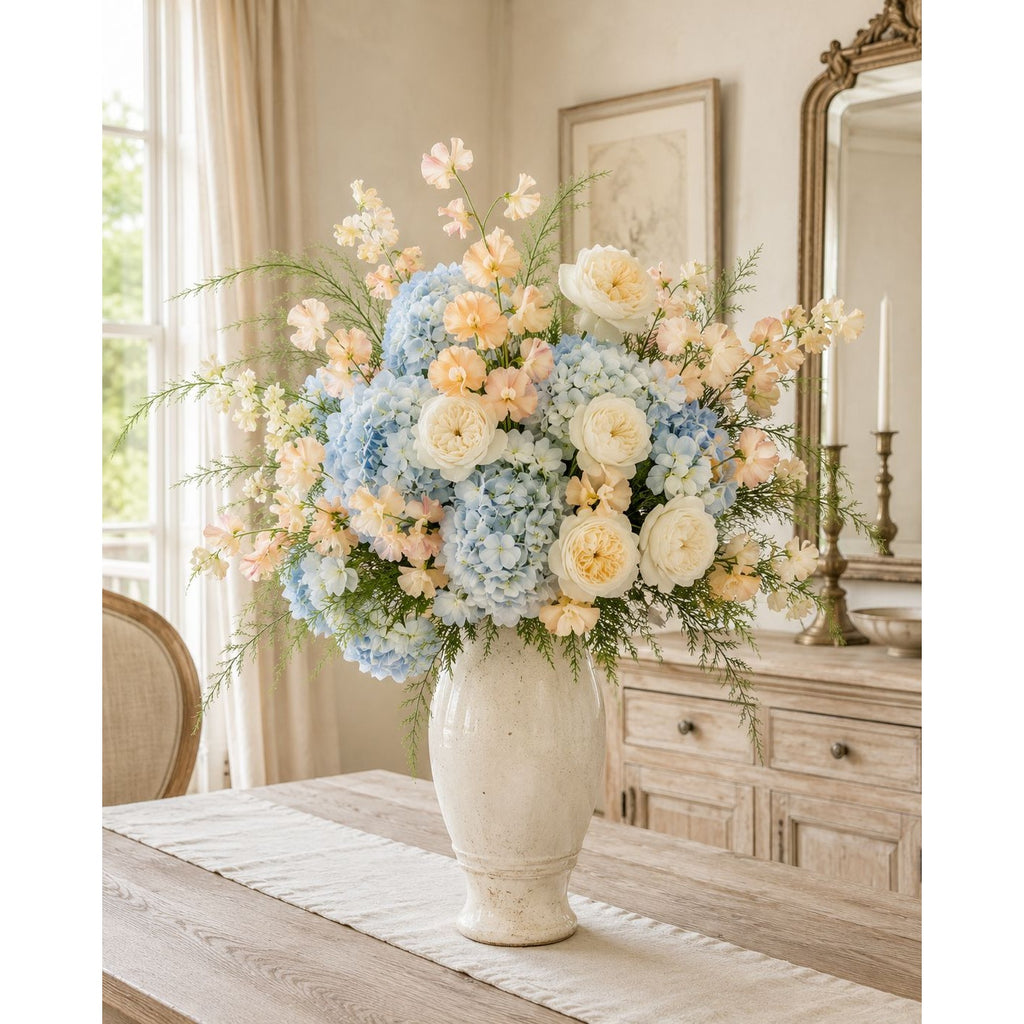 3 Artificial Asparagus Fern Stems 36 Inch, Faux Greenery for Roses, Weddings, and Floral Arrangements