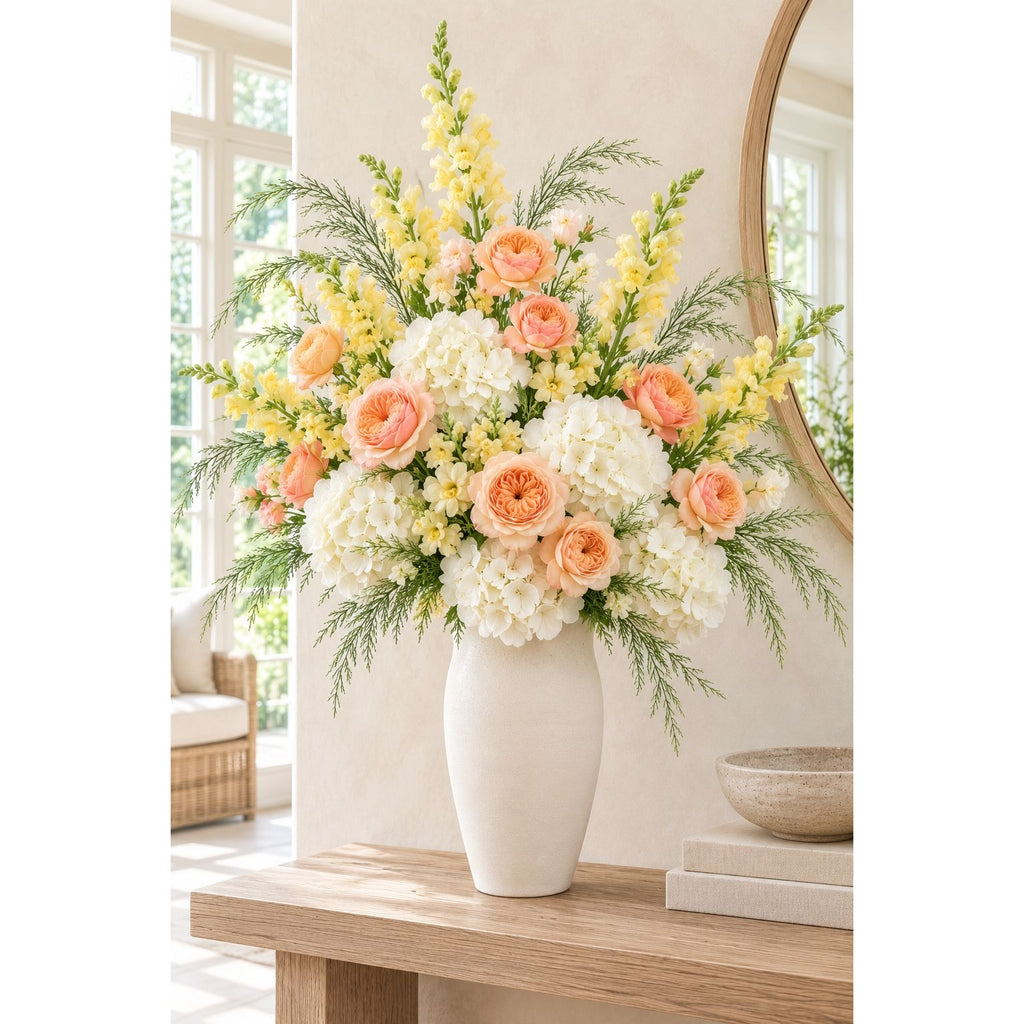 3 Artificial Asparagus Fern Stems 36 Inch, Faux Greenery for Roses, Weddings, and Floral Arrangements