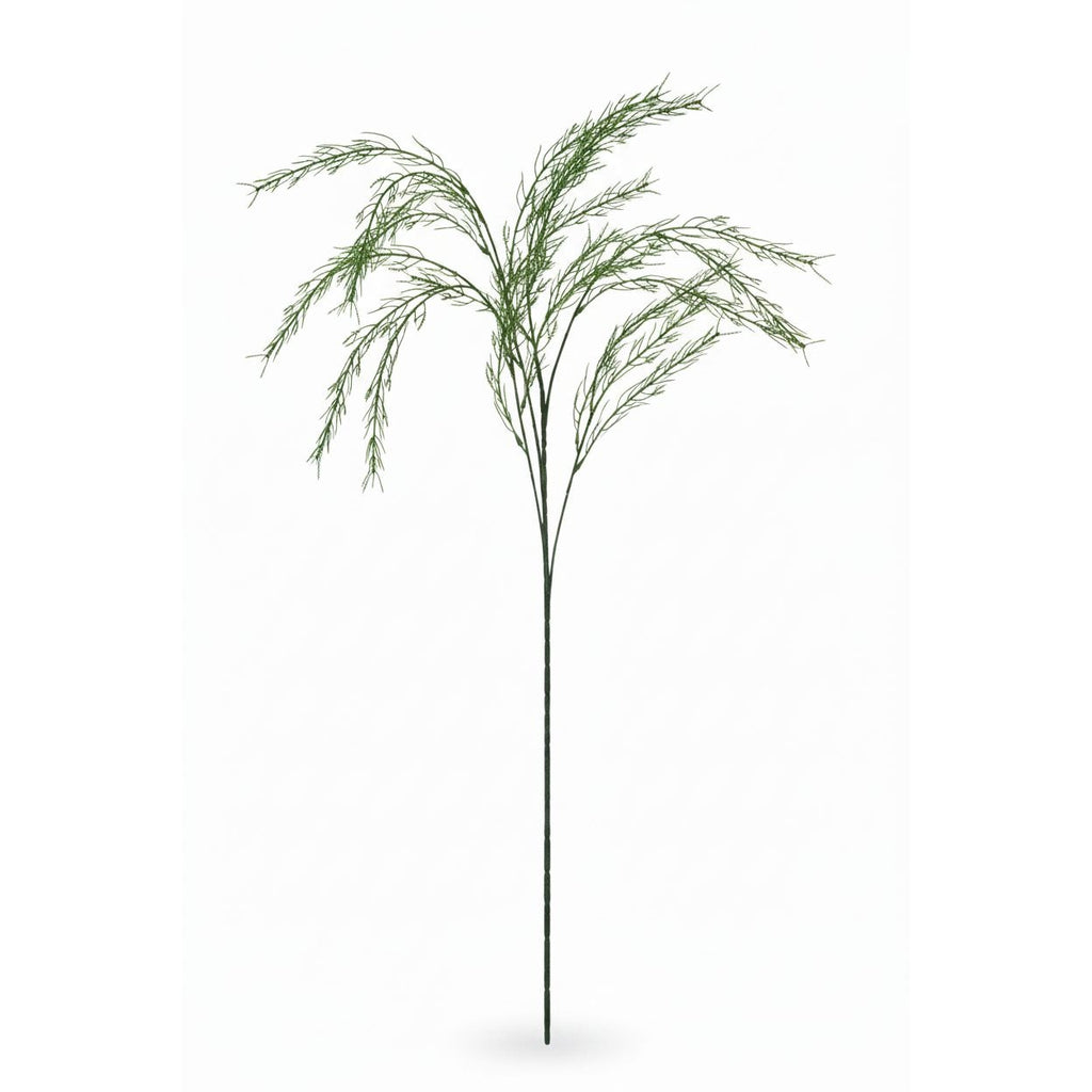 3 Artificial Asparagus Fern Stems 36 Inch, Faux Greenery for Roses, Weddings, and Floral Arrangements