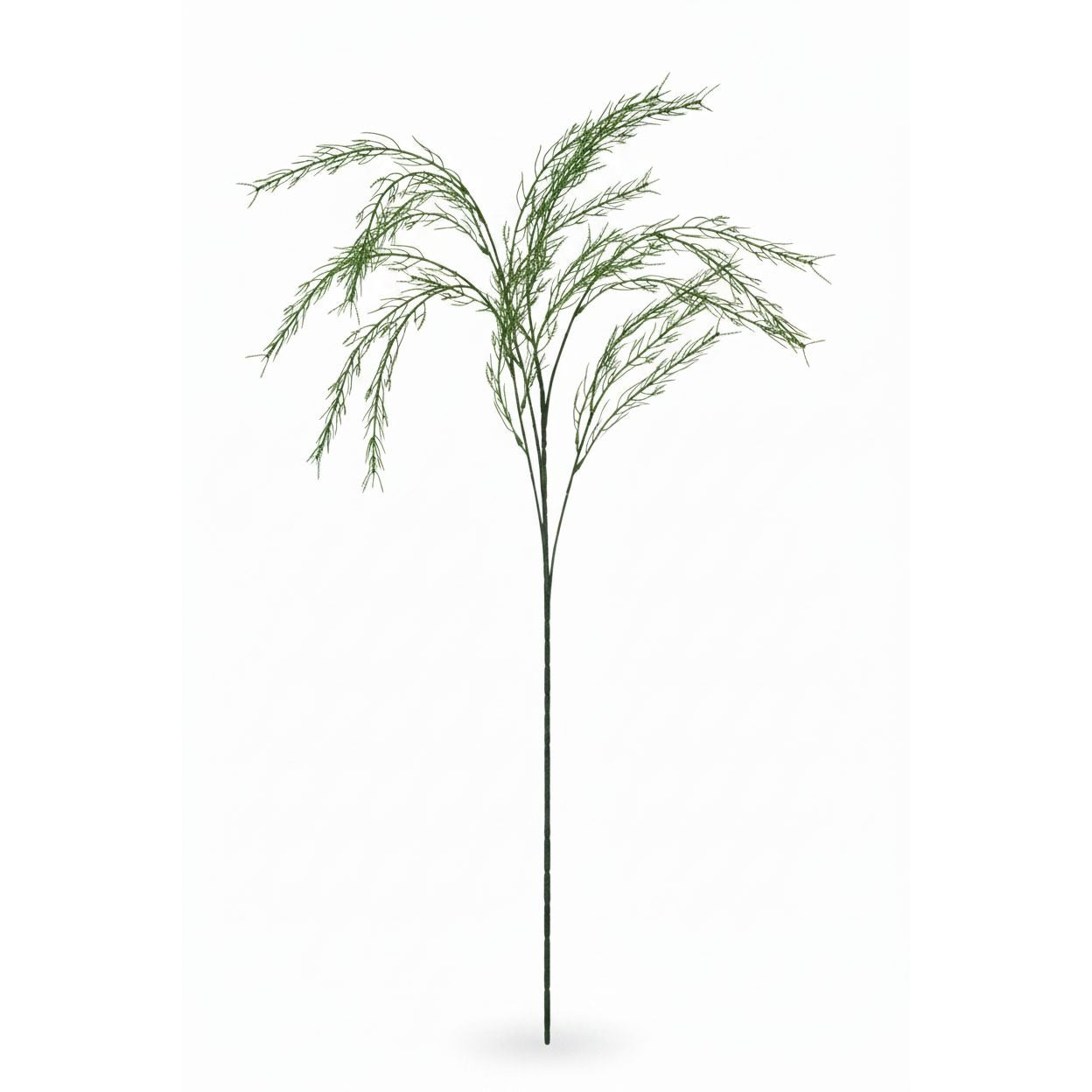 3 Artificial Asparagus Fern Stems 36 Inch, Faux Greenery for Roses, Weddings, and Floral Arrangements