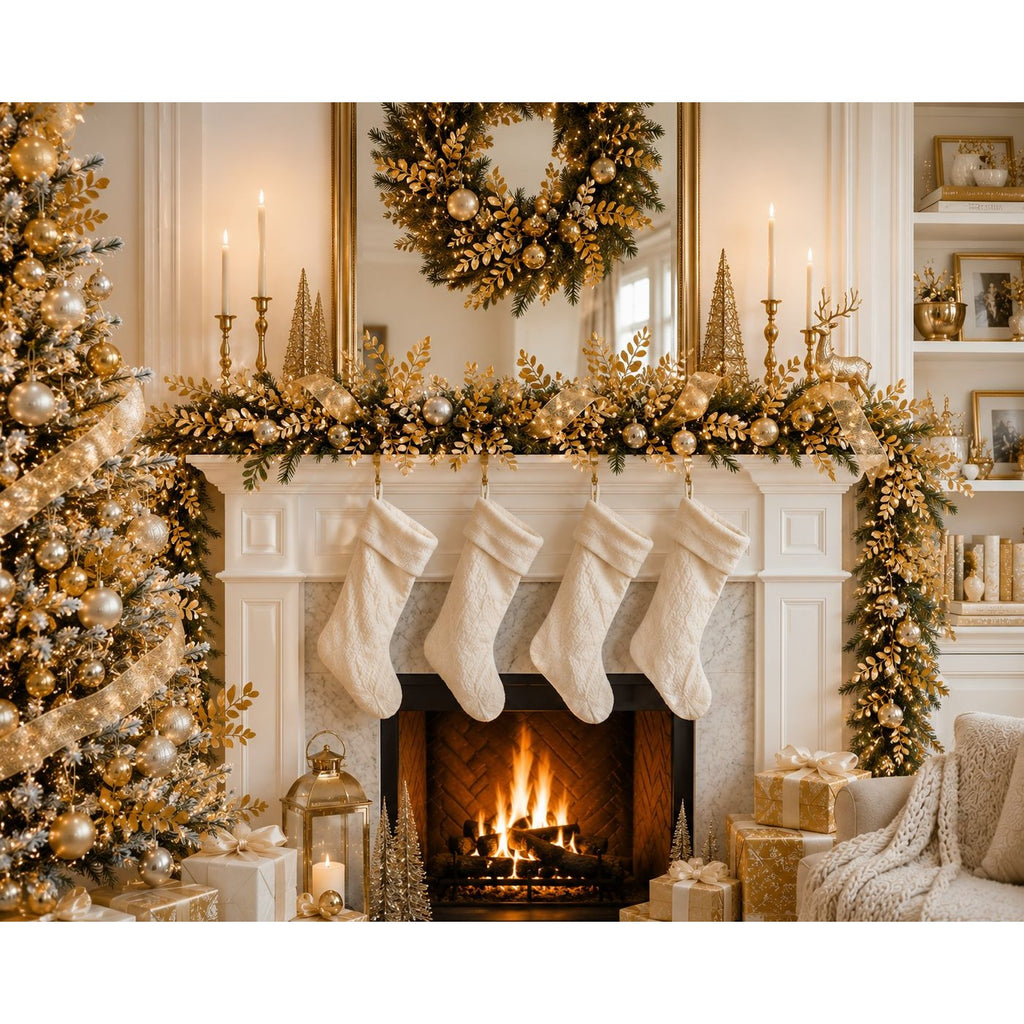 Gold Metallic Eucalyptus Stems Set of 10 Faux Eucalyptus Picks Gold Floral Stems Christmas Decor Wedding Centerpiece Vase Fillers