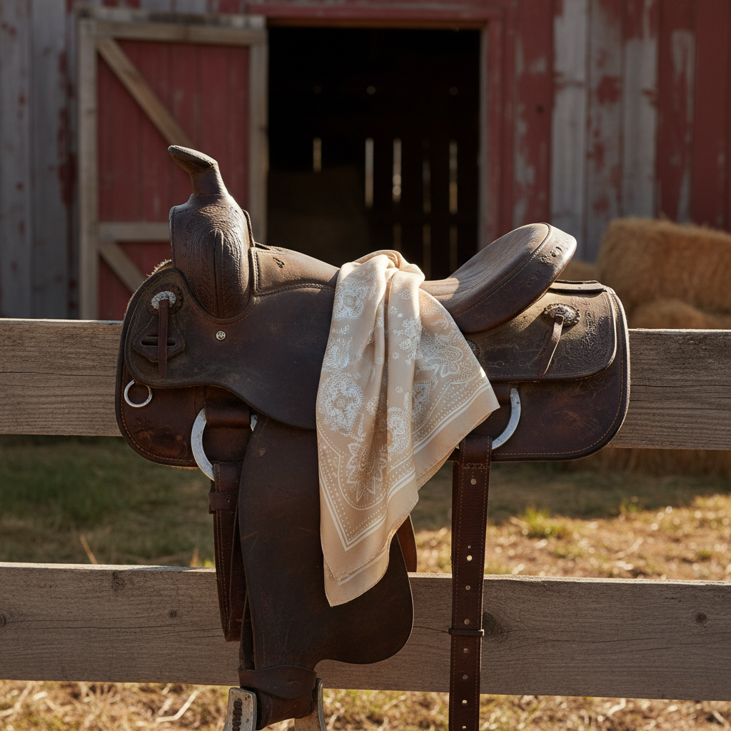 Saddle Drape - Exact Scarf Colors