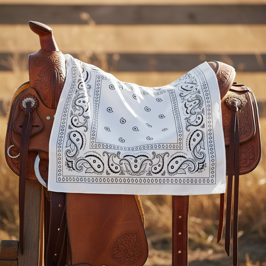 Saddle-drape scarf image