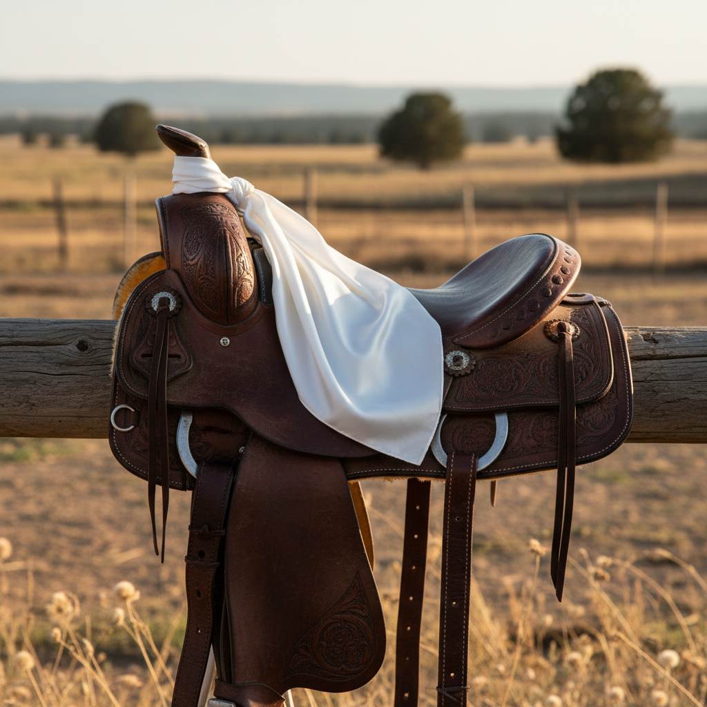 Saddle drape