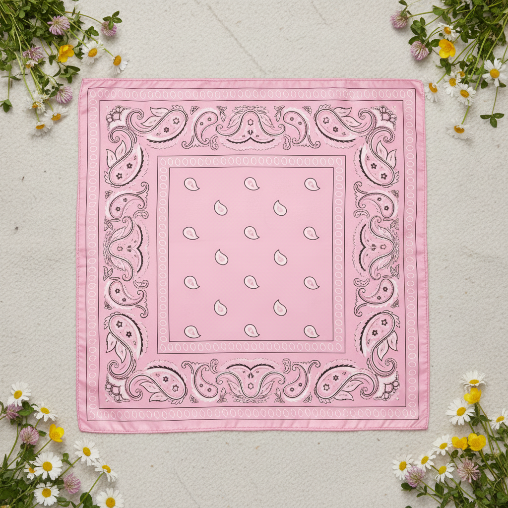 Spring wildflower field style image