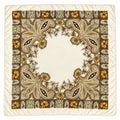 Cream Paisley Wild Rag Scarf Western Cowgirl Satin Scarf 35x35 Boutique Rodeo Fashion Hair Scarf