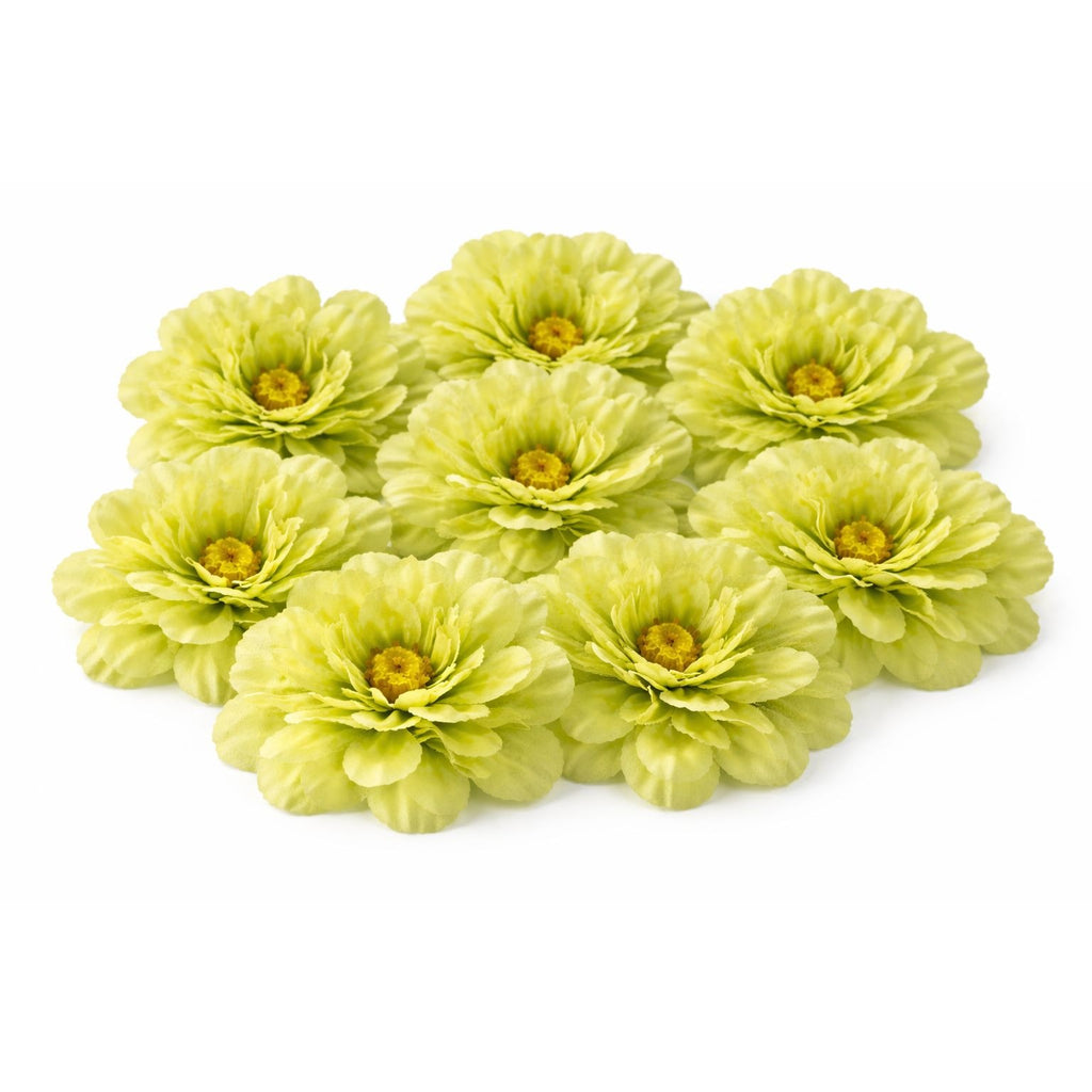 Green Peony Flowers Set of 8 Faux Blooms 5 Inch Floral Heads Wired Craft Wreath Supplies Hair Accessories Hat Decor DIY Wedding