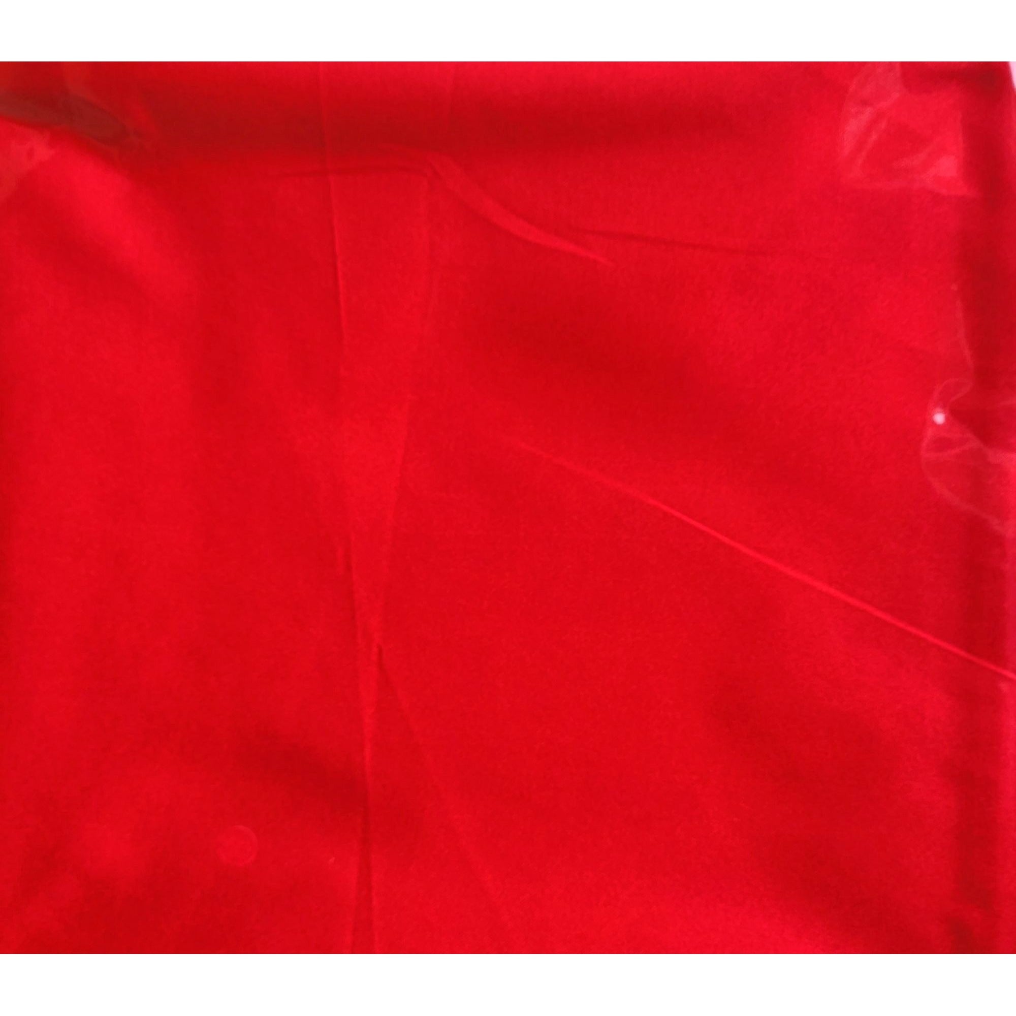 Red Satin Scarf 19x19" Bandana Neckerchief Pocket Square Western Cowgirl