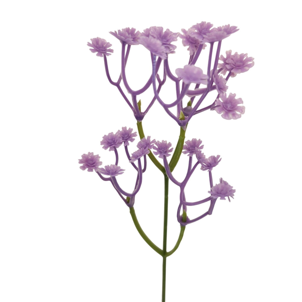 Lavender Faux Baby's Breath Bunch, 12 Stems, 12-Inch Filler Flowers