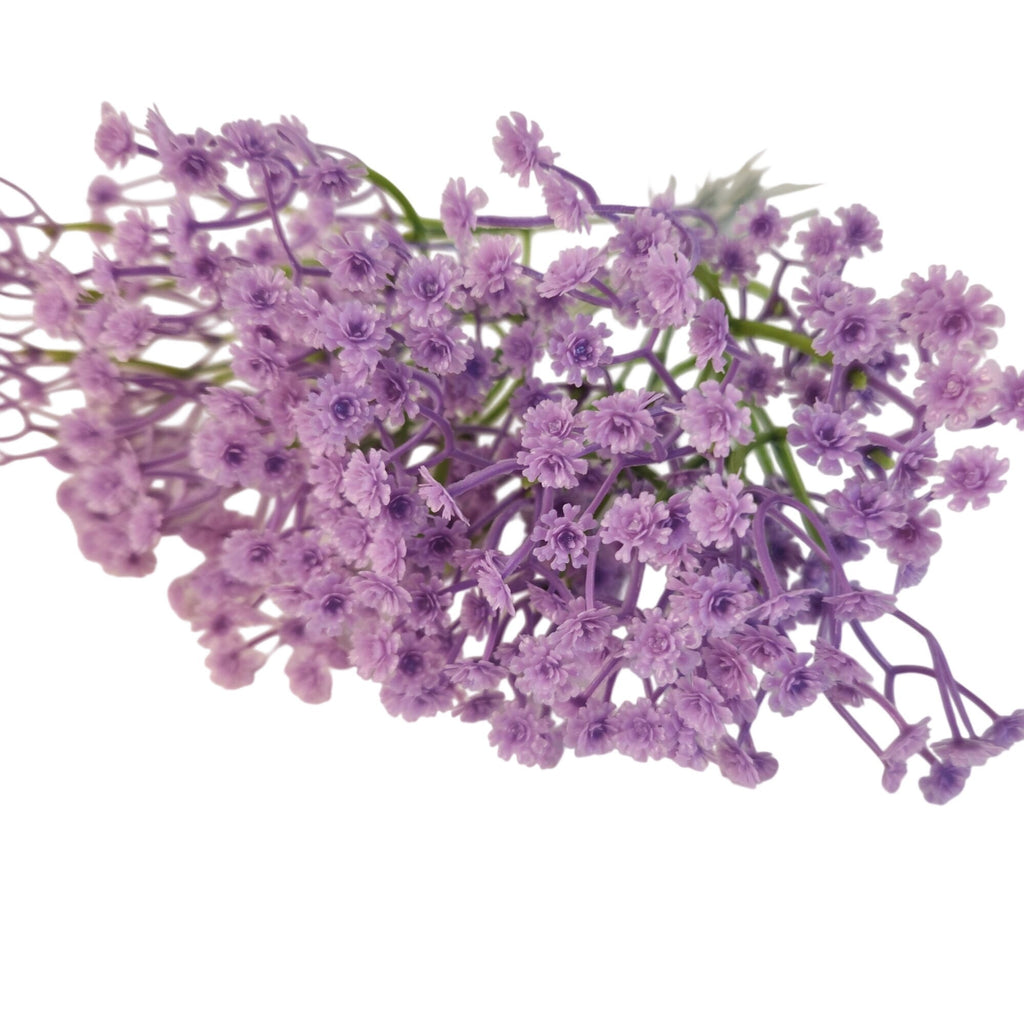 Lavender Faux Baby's Breath Bunch, 12 Stems, 12-Inch Filler Flowers