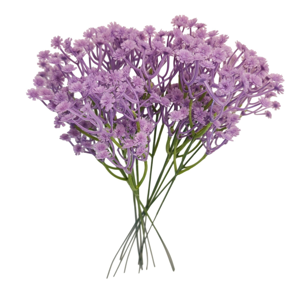 Lavender Faux Baby's Breath Bunch, 12 Stems, 12-Inch Filler Flowers