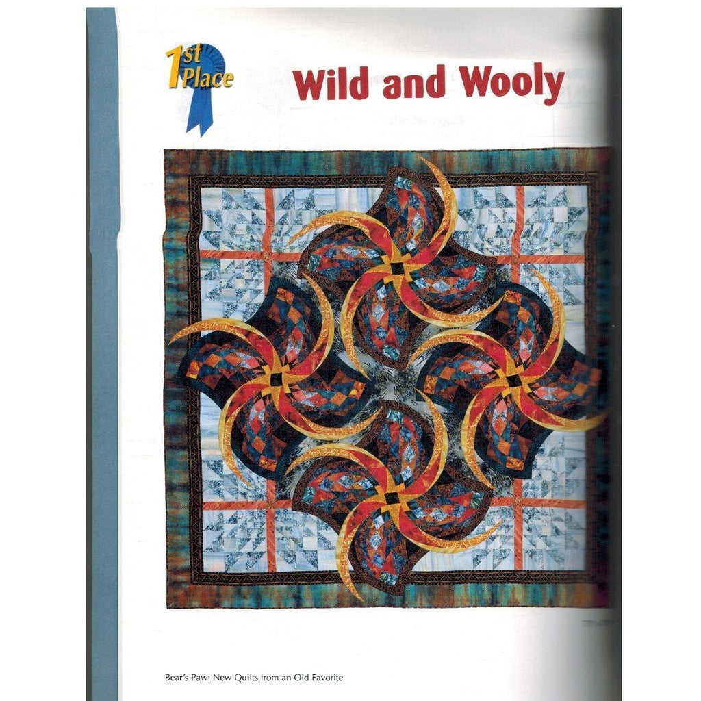 Bears Paw New Quilts From An Old Favorite Softcover Book Barbara Russell Marjorie Russell