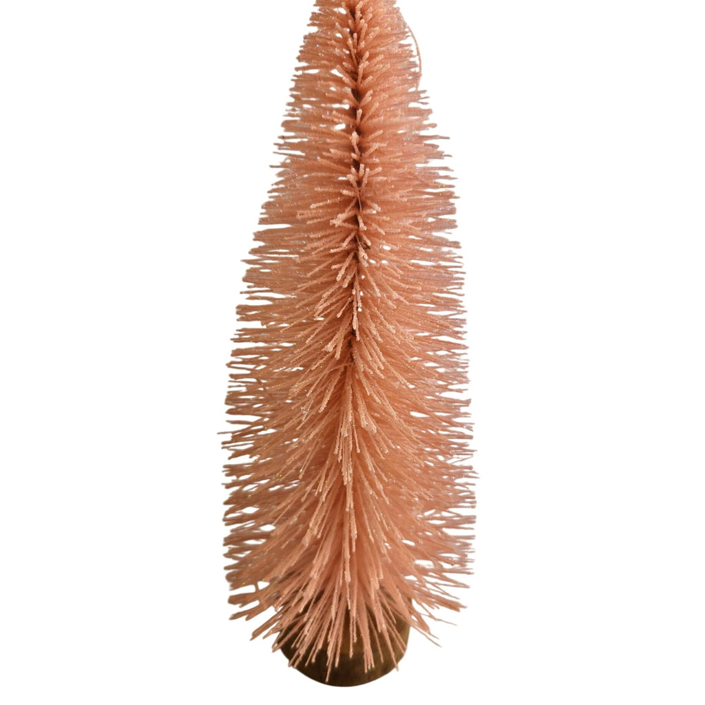 Set of 3 Mini Bottle Brush Trees Pastel Craft Supplies Kids Crafts Easter Projects 7 Inch