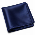 Royal Blue Satin Pocket Square 9x9 Mens Handkerchief Wedding Suit Formal Prom Unisex