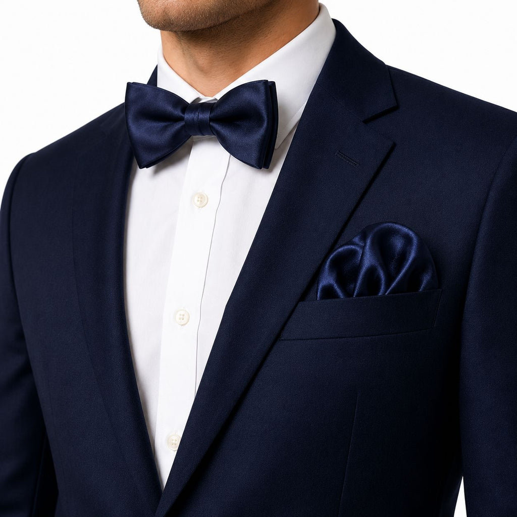 Royal Blue Satin Pocket Square 9x9 Mens Handkerchief Wedding Suit Formal Prom Unisex