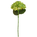 Green Artificial Hydrangea Stem Silk Flower Faux Floral Wedding Decor