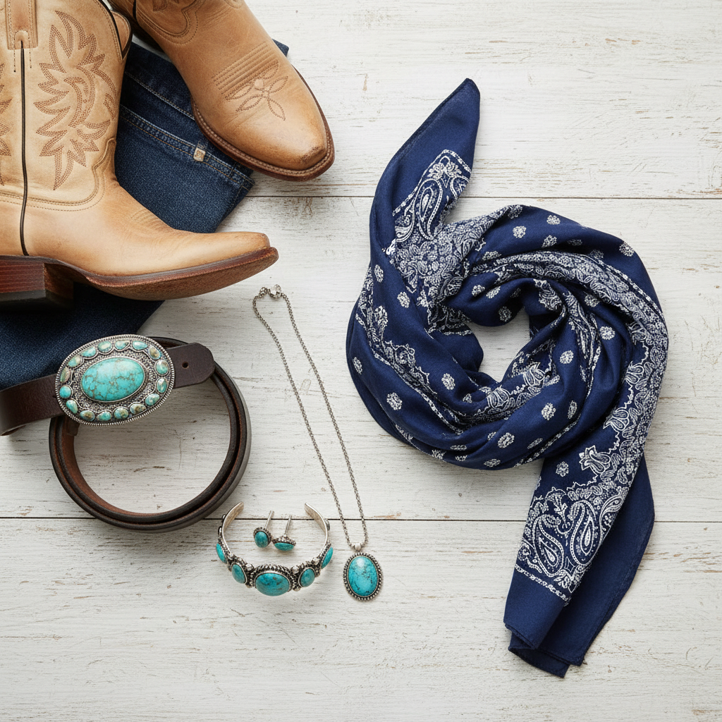 Western Flat Lay