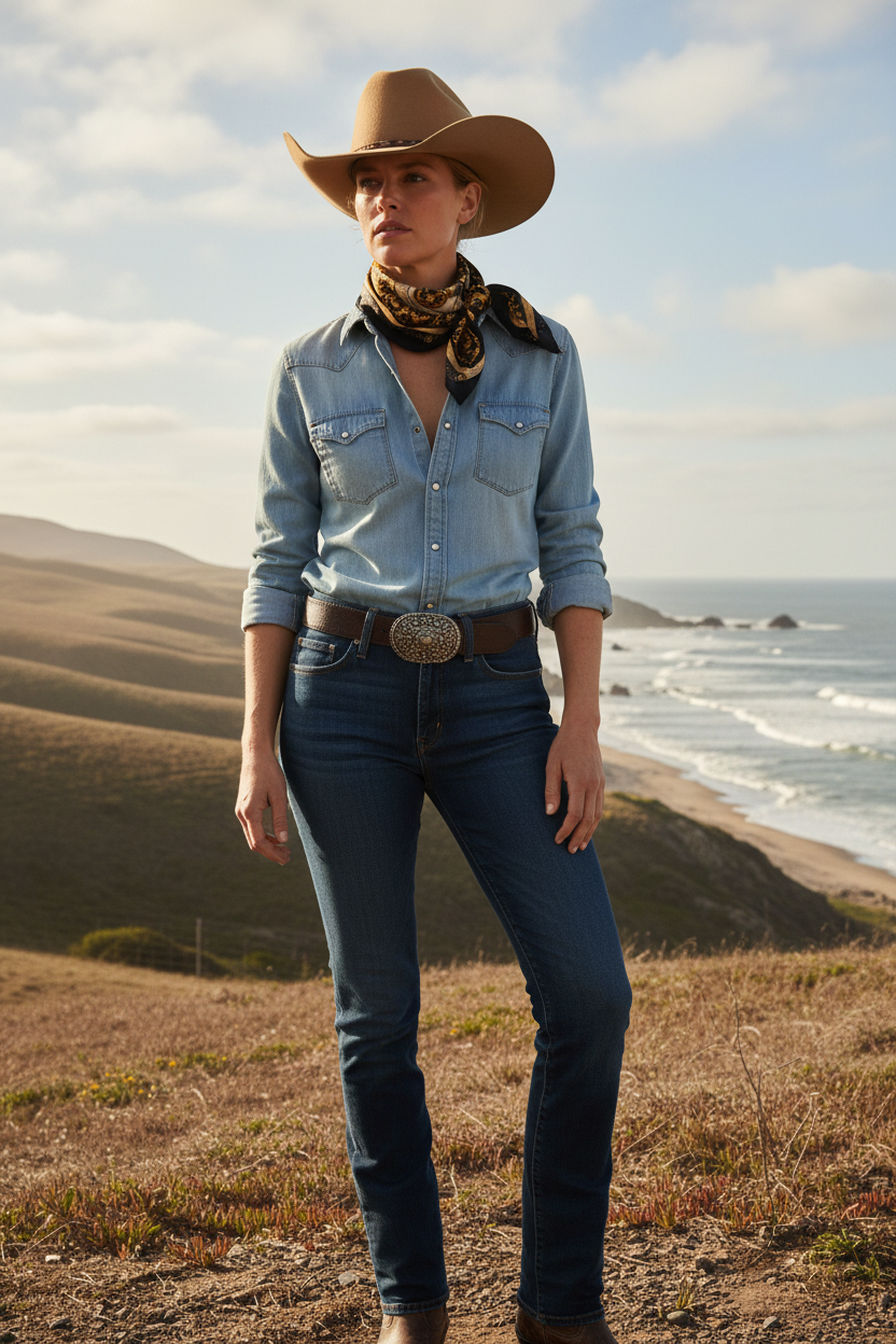 Western outfit styling