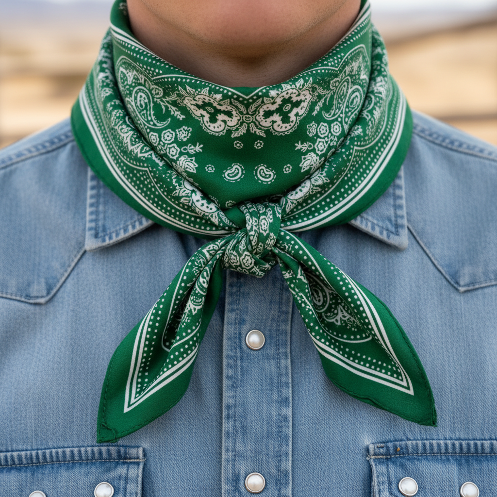 Wild Rag Knot Detail