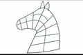 Wire Horse Head Wreath Frame Heavy Duty for Christmas or Country Western Decor