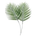 Artificial Palm Leaf Stems Green Faux Tropical Decor Leaves for Home Wedding