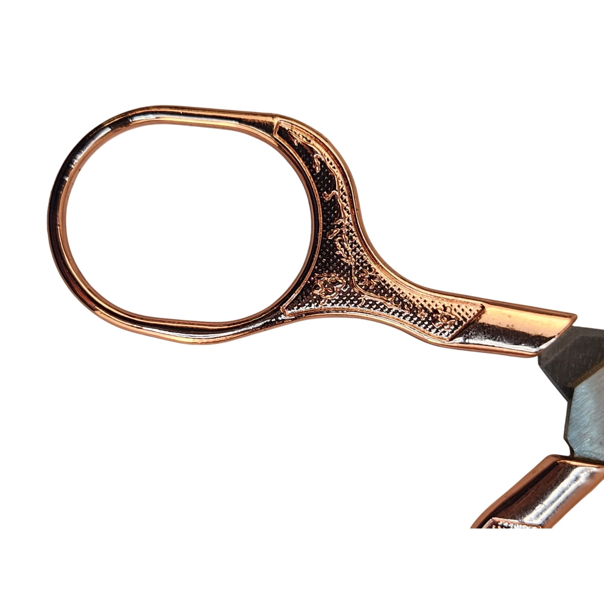 Rose Gold Embroidery Scissors, Precision Sewing Shears, Stainless Steel Thread Snips, Quilting Craft Tool, Gift for Sewers & Crafters