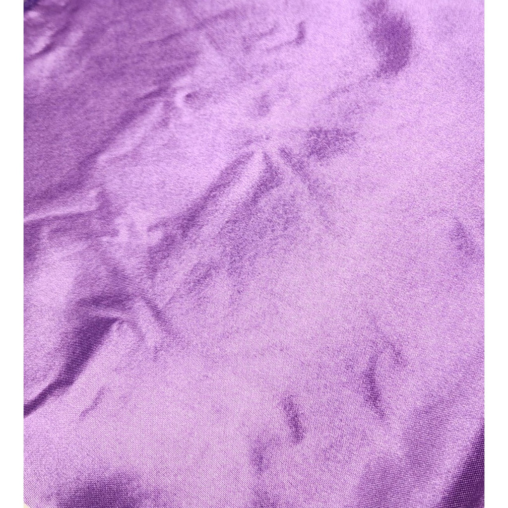 Lilac Purple Satin Scarf 19x19" Bandana Neckerchief Pocket Square Western Cowgirl