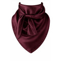 Eggplant Purple Wild Rag Scarf 35x35 Satin Western Cowgirl Cowboy Bandana